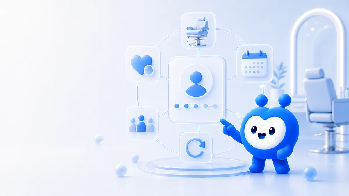 เจ้าของร้านเสริมสวยดูข้อมูลลูกค้า ประวัติบริการ และนัดหมายจากแดชบอร์ด CRM